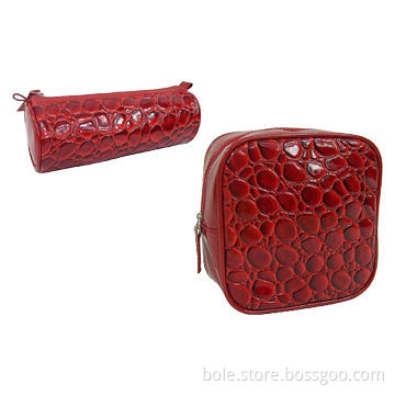 PVC cosmetic bag set, customized designs are welcome
